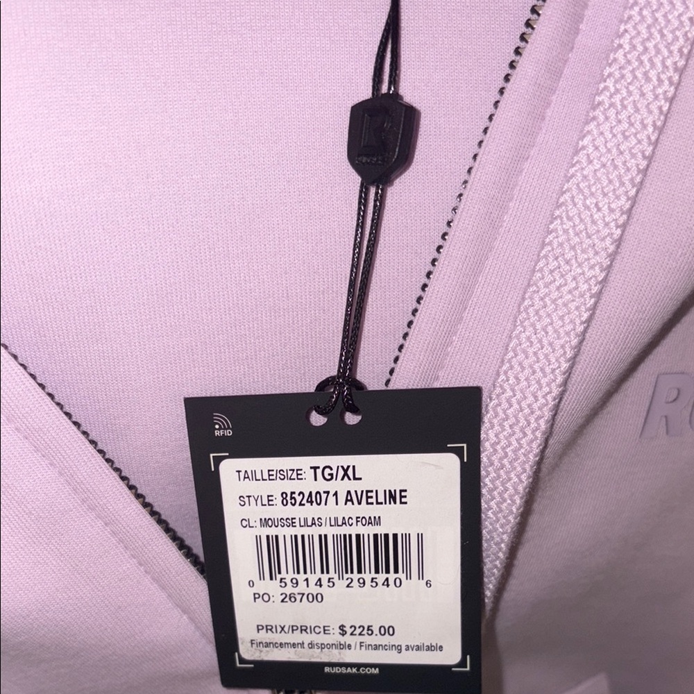 Rudsak Women's Lavender Hoodie Jacket - Picture 7 of 12